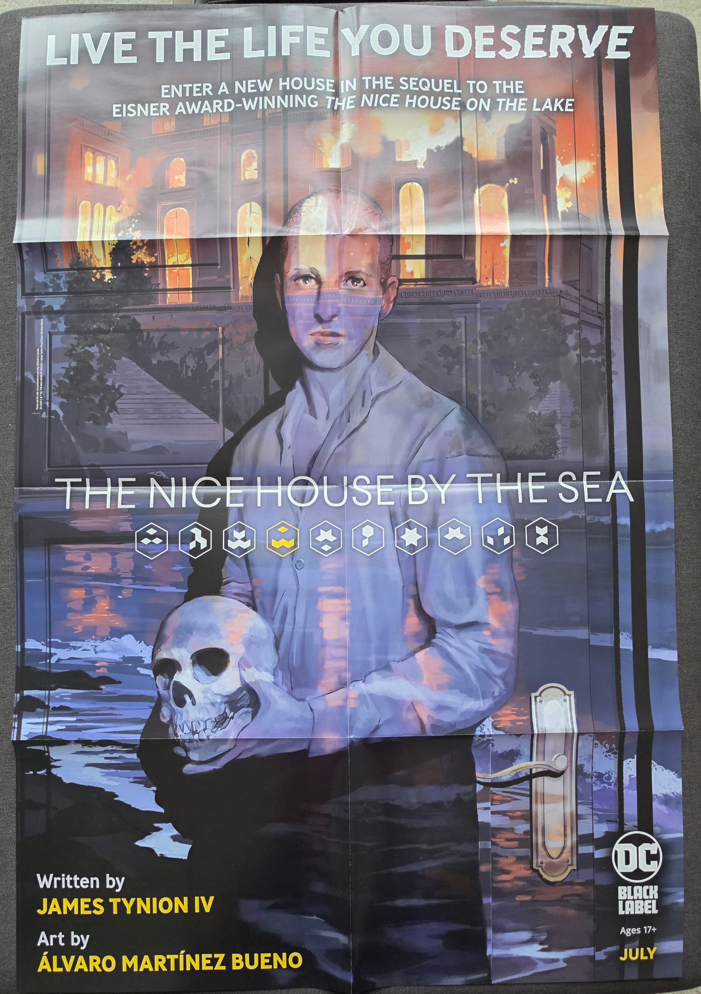 NICE HOUSE BY THE SEA FOLDED PROMOTIONAL POSTER