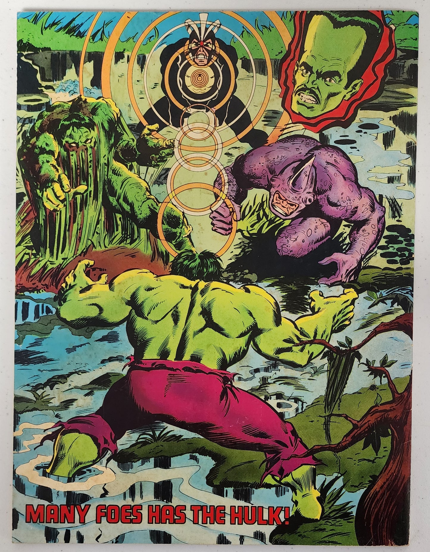 INCREDIBLE HULK #17 TREASURY EDITION 1978 Incredible Hulk MARVEL COMICS