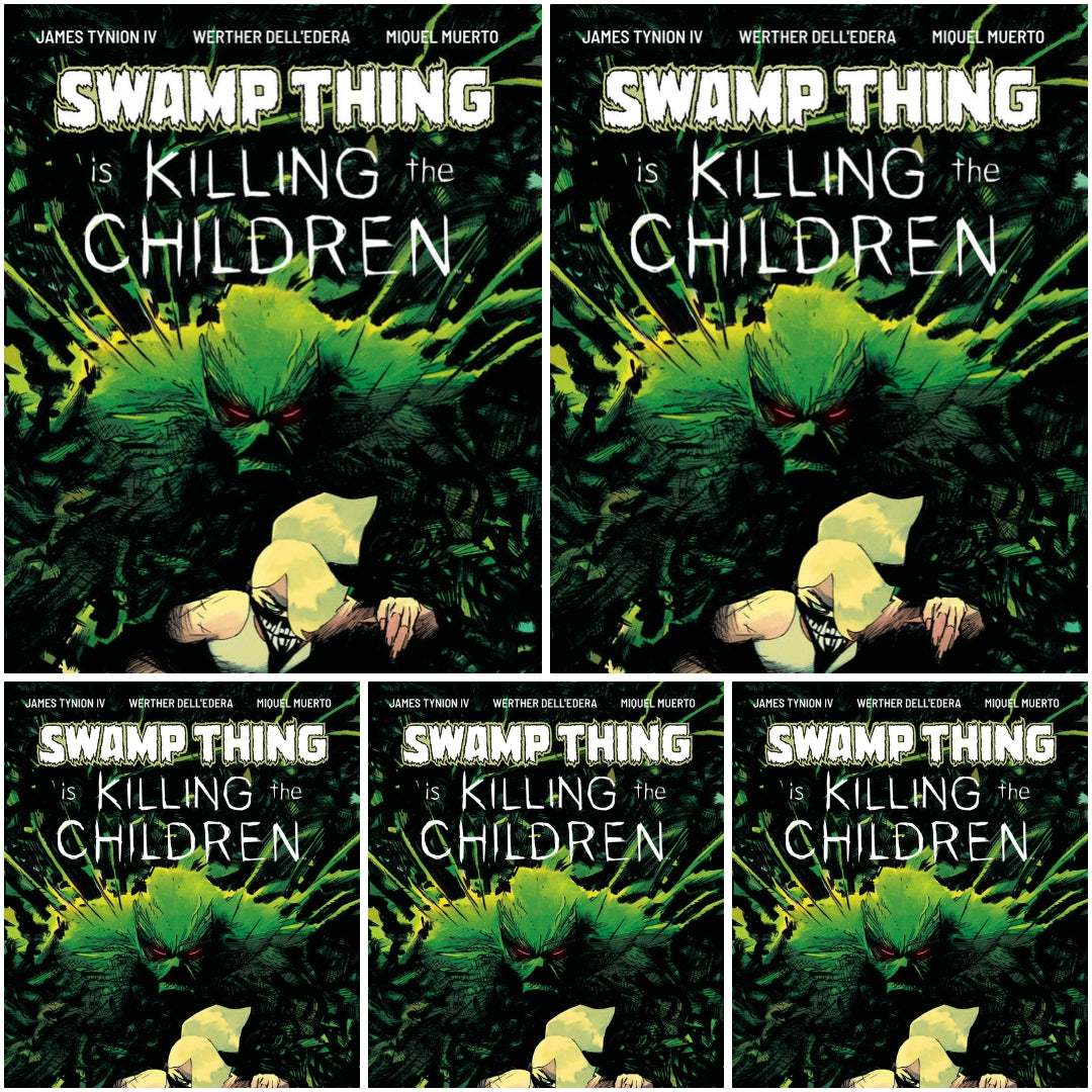 12/02/2026 Swamp Thing is Killing the Children #1 A Main (Dressed, Dell'Edera) SET OF 5