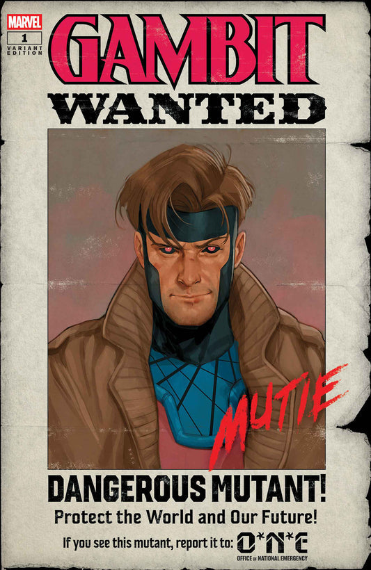 07/22/2026 GAMBIT WANTED #1 PHIL NOTO WANTED VARIANT SET MARVEL
