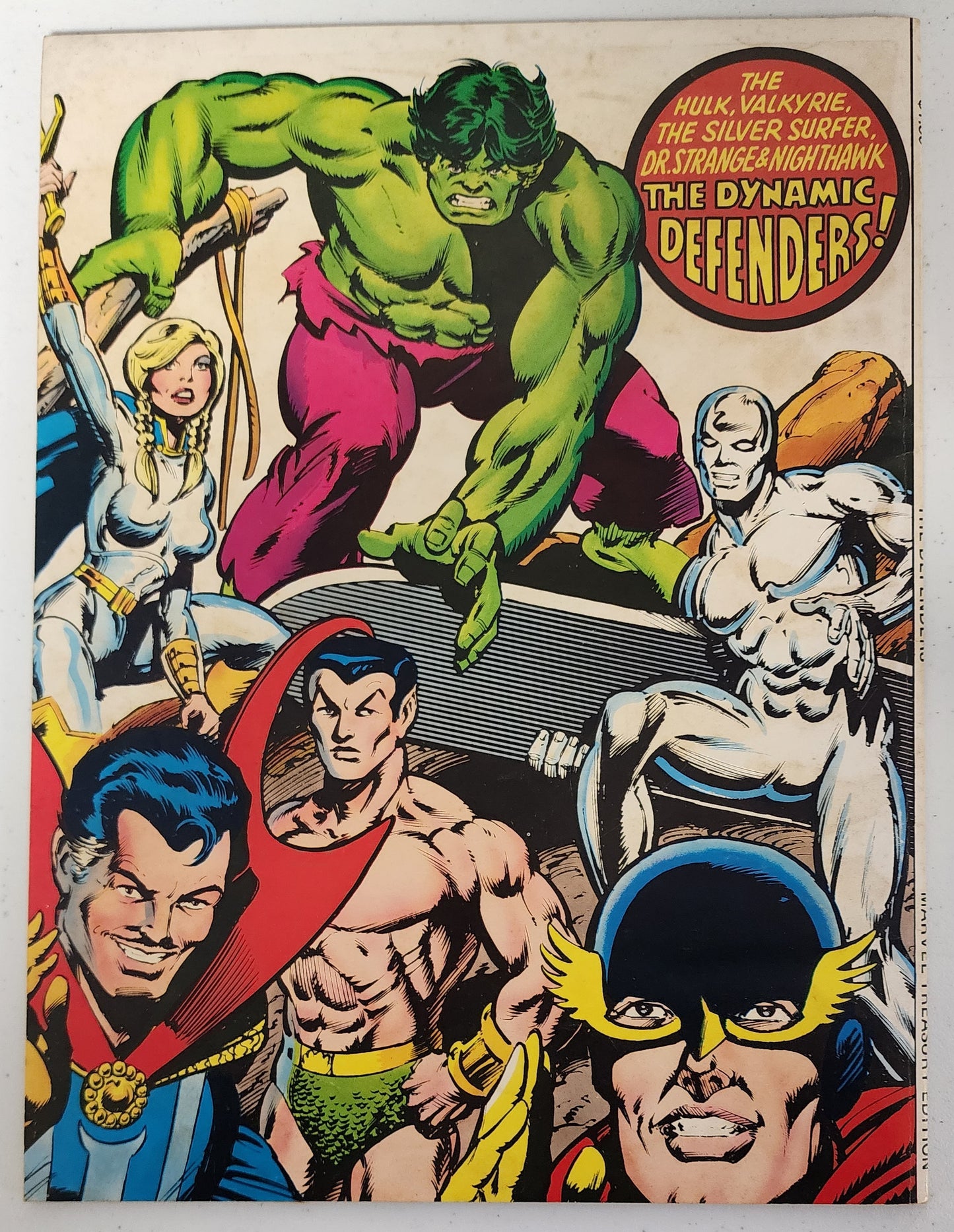 DEFENDERS #16 TREASURY EDITION 1978 Spectacular Spider-Man MARVEL COMICS