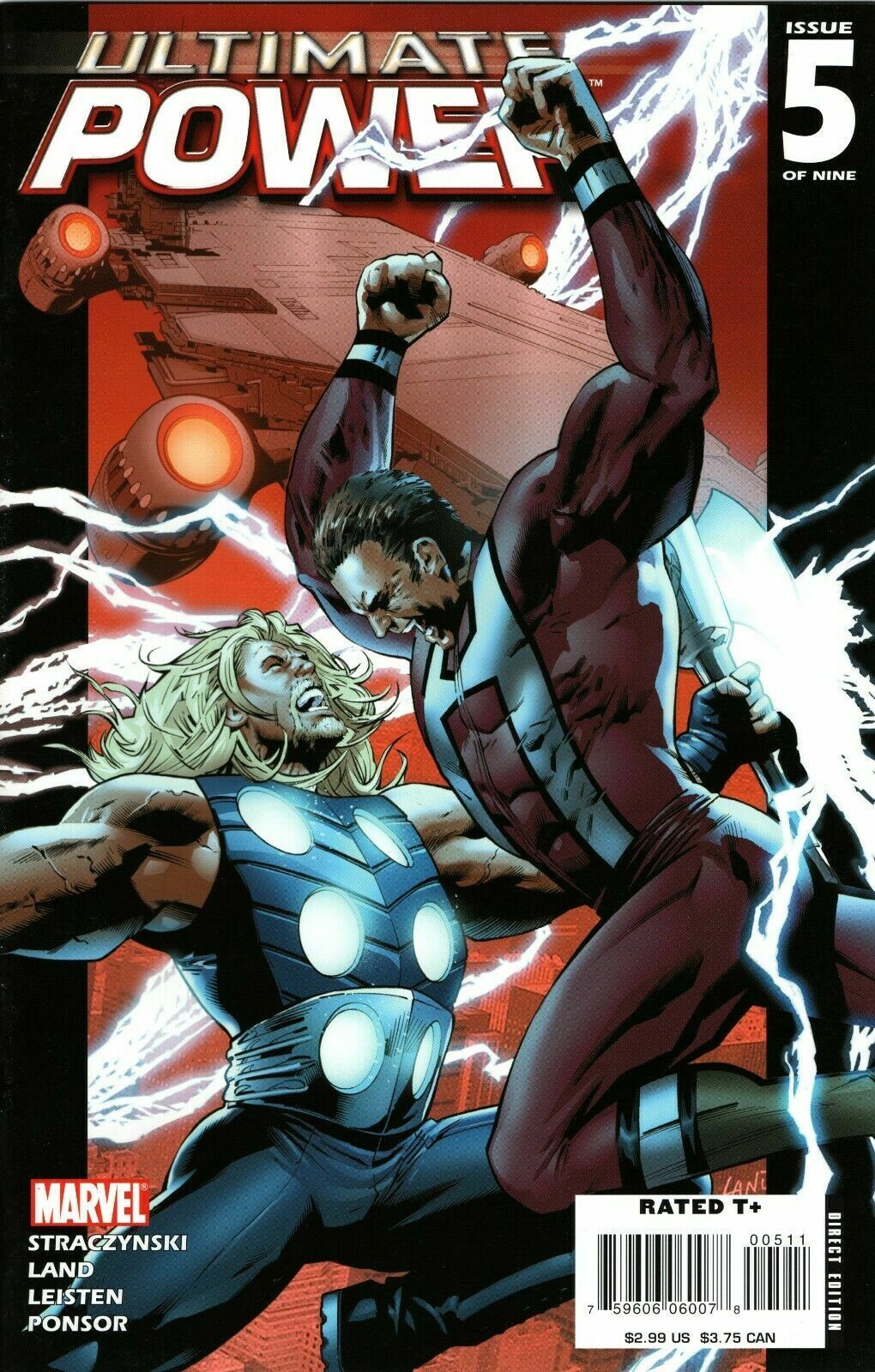 ULTIMATE POWER #5 2007 Avengers MARVEL COMICS