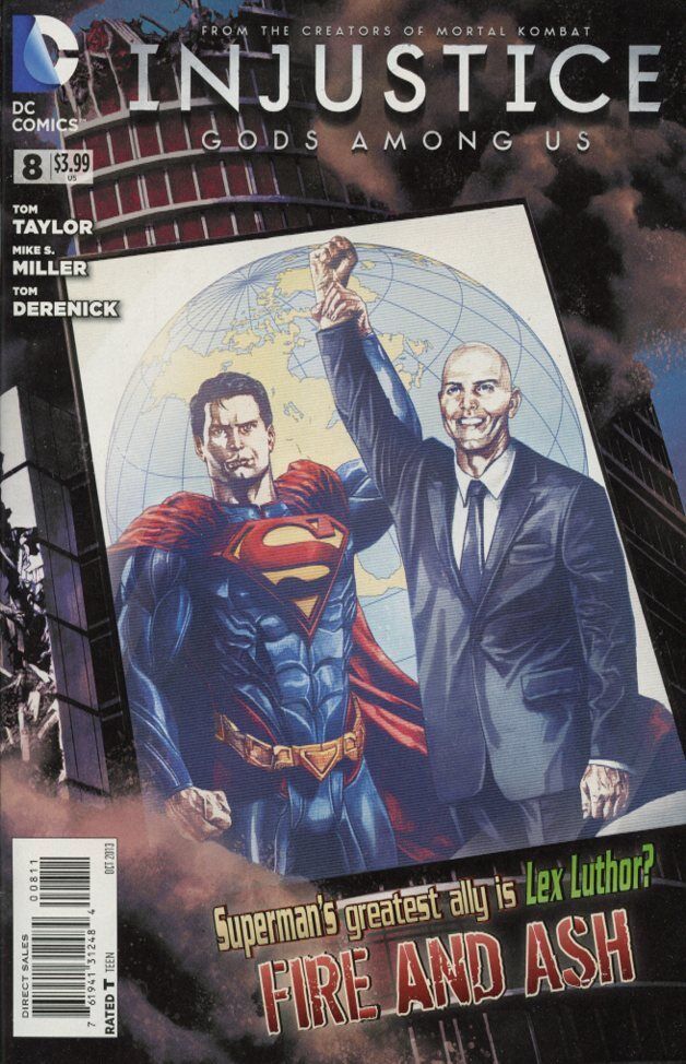 INJUSTICE GODS AMONG US #8 2013 Superman DC COMICS