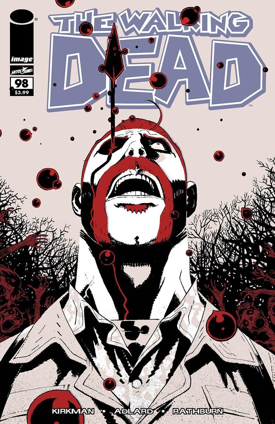 WALKING DEAD #98 15TH ANNIVERSARY CRAIG LOGO VARIANT 2018 Walking Dead IMAGE COMICS