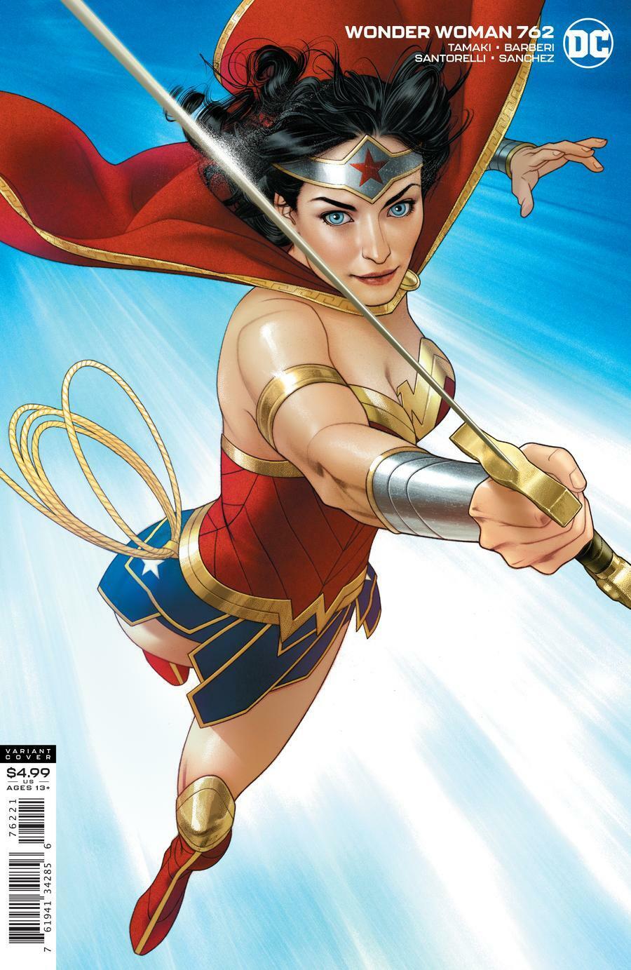 WONDER WOMAN #762 CARD STOCK J MIDDLETON VARIANT 2020 Wonder Woman DC COMICS