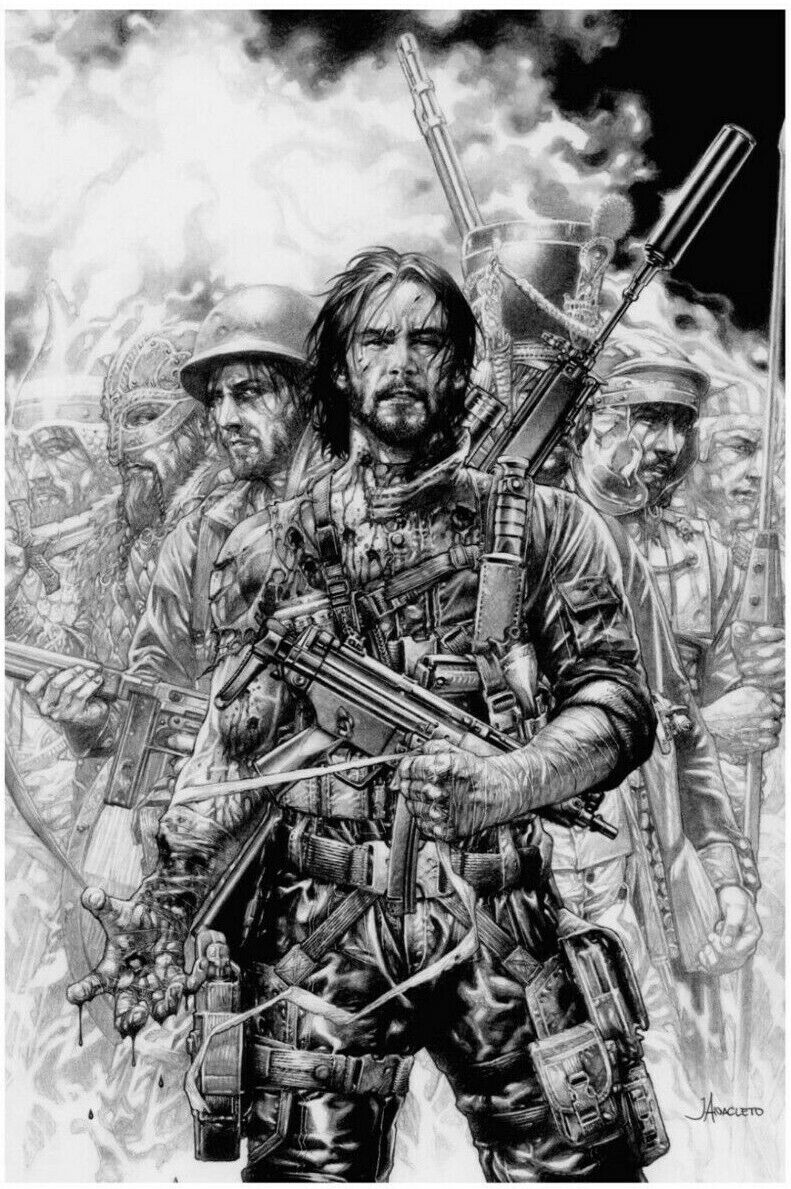 BRZRKR (BERZERKER) #1 SSCO JAY ANACLETO VIRGIN VARIANT 2021 comic BOOM! STUDIOS