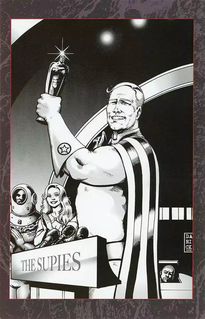 BOYS HEROGASM #1 ROBERTSON B&W 1:20 VIRGIN VARIANT 2022 The Boys DYNAMITE