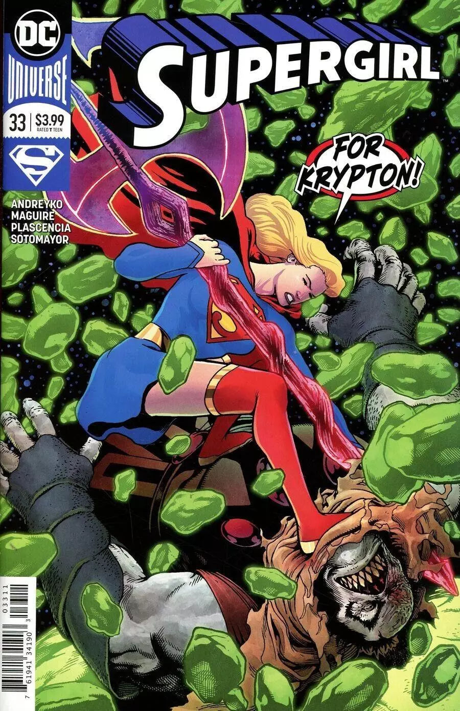 SUPERGIRL #33 YOTV DARK GIFTS 2019 Supergirl DC COMICS