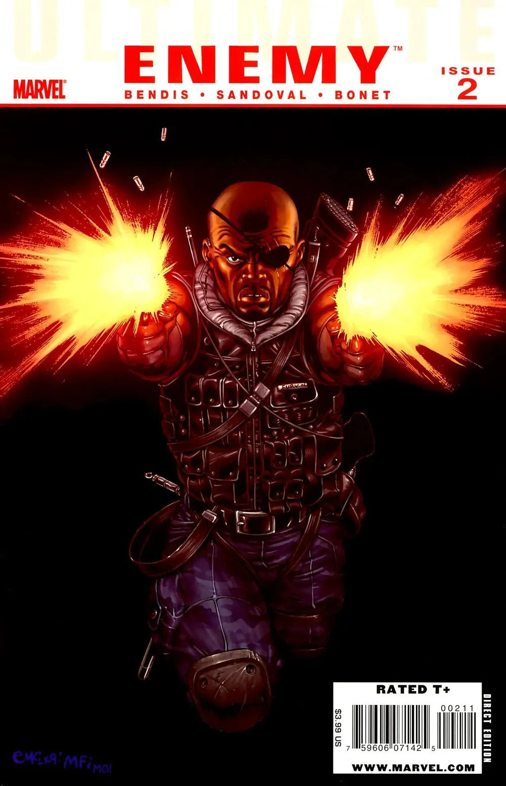 ULTIMATE COMICS ENEMY #2 2010 Ultimate Fantastic Four MARVEL COMICS