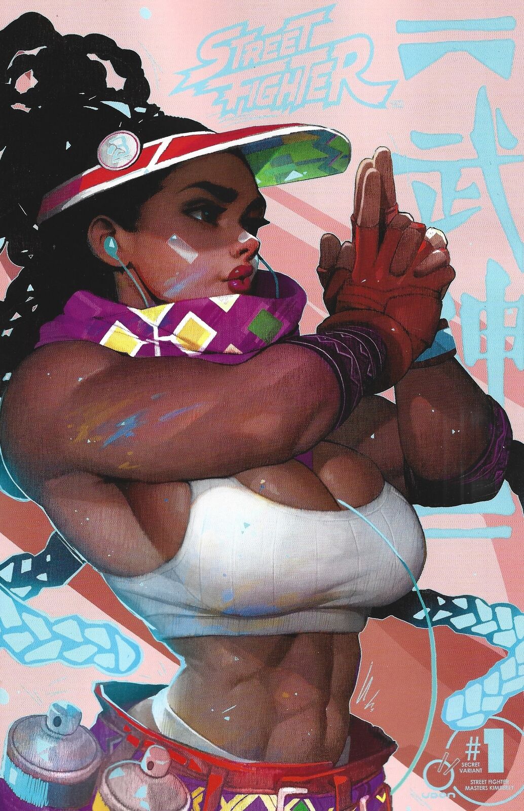 STREET FIGHTER MASTERS KIMBERLY #1 SECRET DIRECT MARKET APPRECIATION VARIANT 2023 Street Fighter UDON ENTERTAINMENT INC