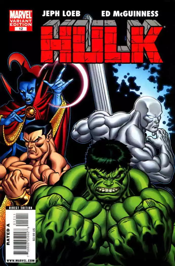 HULK #12 GREEN HULK 2009 Hulk MARVEL COMICS