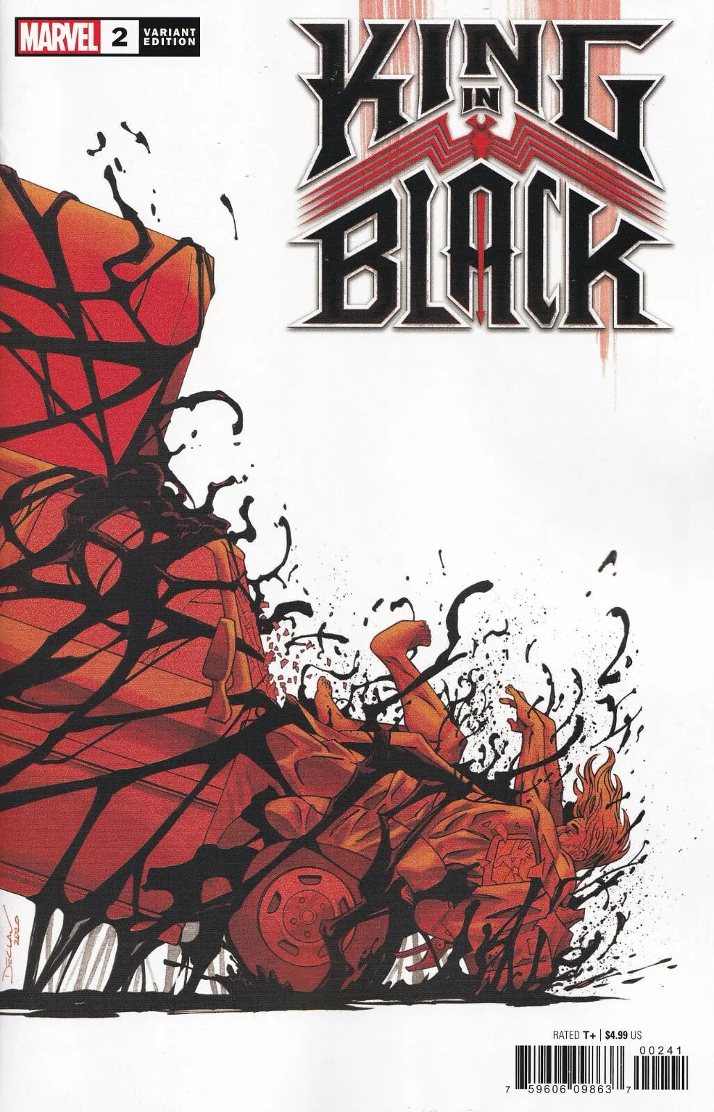 KING IN BLACK #2 (OF 5) SHALVEY SPOILER VARIANT 2020 King in Black MARVEL COMICS