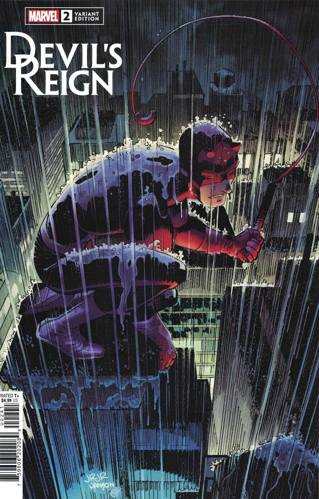 DEVILS REIGN #2 (OF 6) ROMITA 1:25 VARIANT 2021 Daredevil MARVEL COMICS