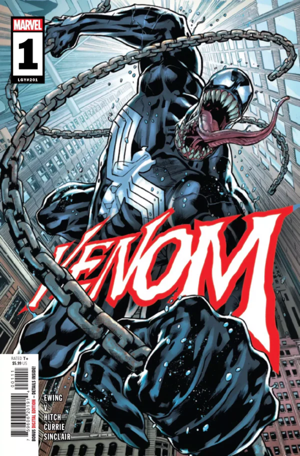 VENOM #1 2021 Venom MARVEL PRH