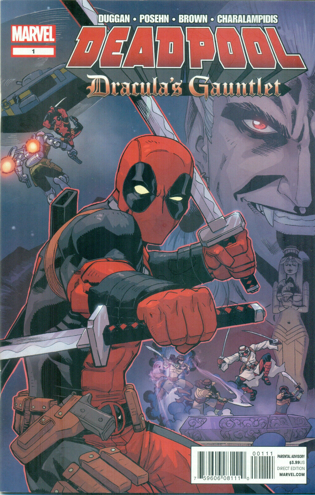 DEADPOOL DRACULAS GAUNTLET #1 (OF 7) 2014 Deadpool MARVEL COMICS