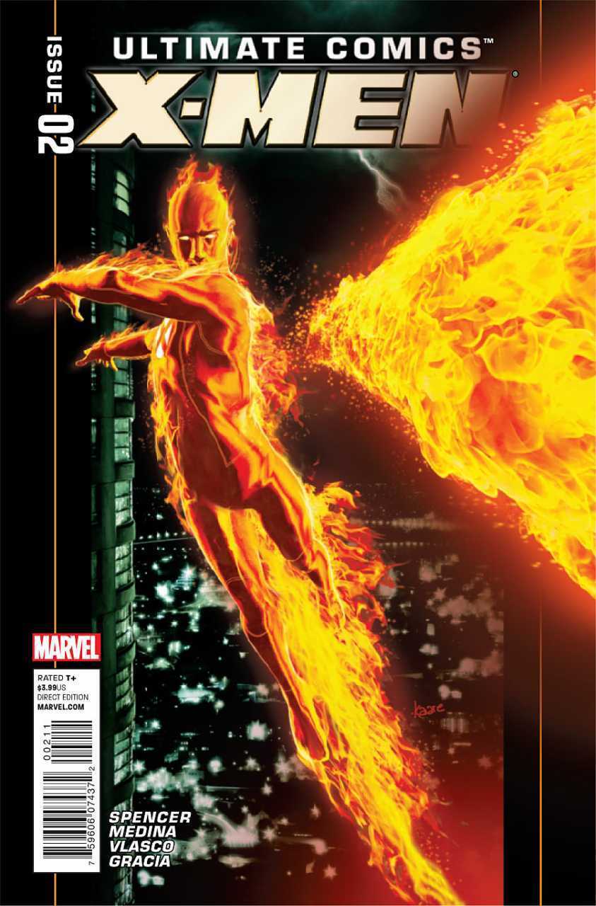 ULTIMATE COMICS X-MEN #2 1ST PRINT 2011 Ultimate X-Men MARVEL COMICS