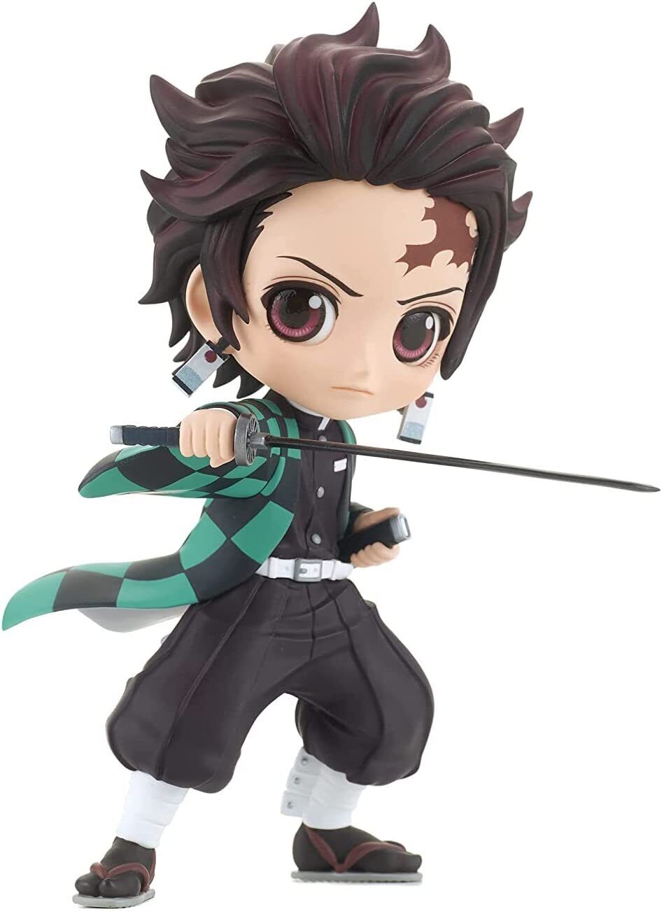 DEMON SLAYER KIMETSU Q-POSKET TANJIRO KAMADO III FIGURE VERSION A BANPRESTO