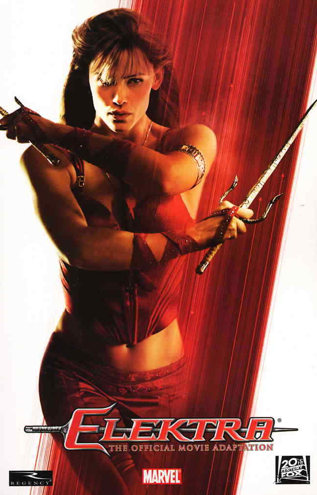 ELEKTRA OFFICIAL MOVIE ADAPTATION JENNIFER GARNER 2005 Elektra MARVEL COMICS