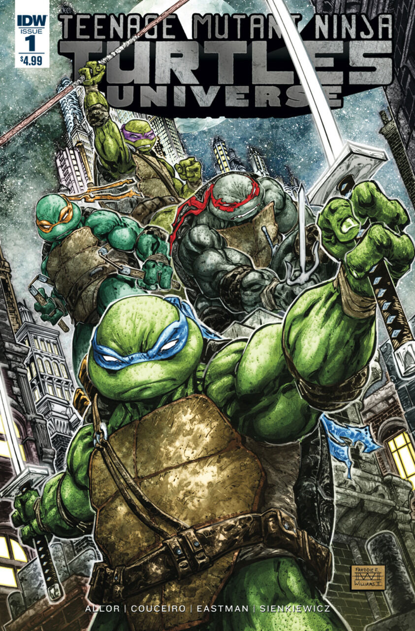 TMNT UNIVERSE #1 2016 TMNT IDW PUBLISHING