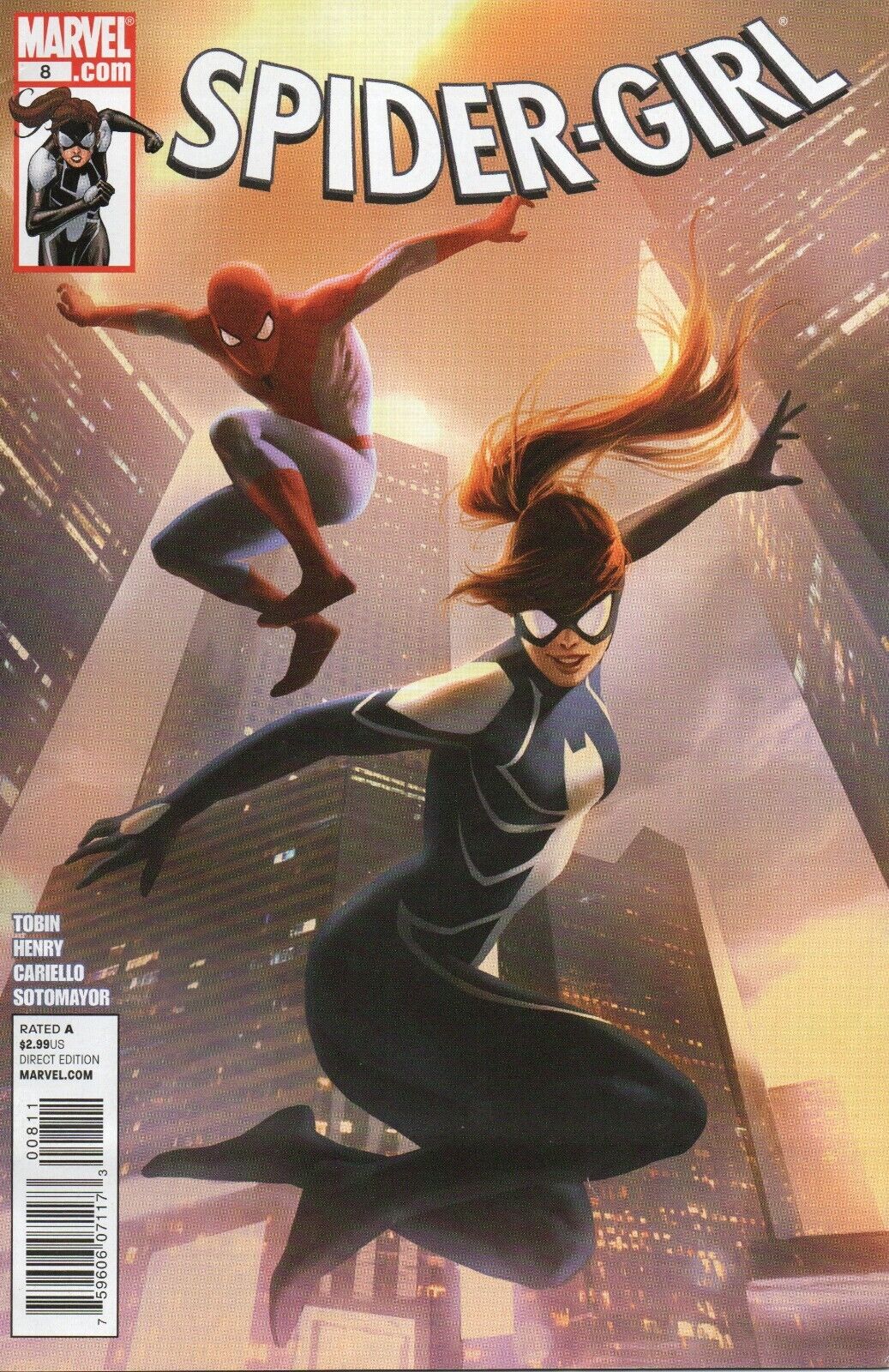 SPIDER-GIRL #8 ARANA 2011 Spider-Girl MARVEL COMICS