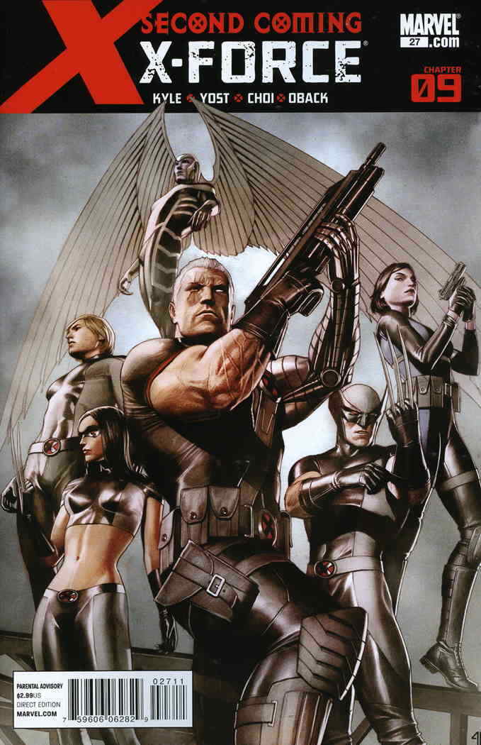 X-FORCE #27 ADI GRANOV COVER 2010 X-Force MARVEL COMICS