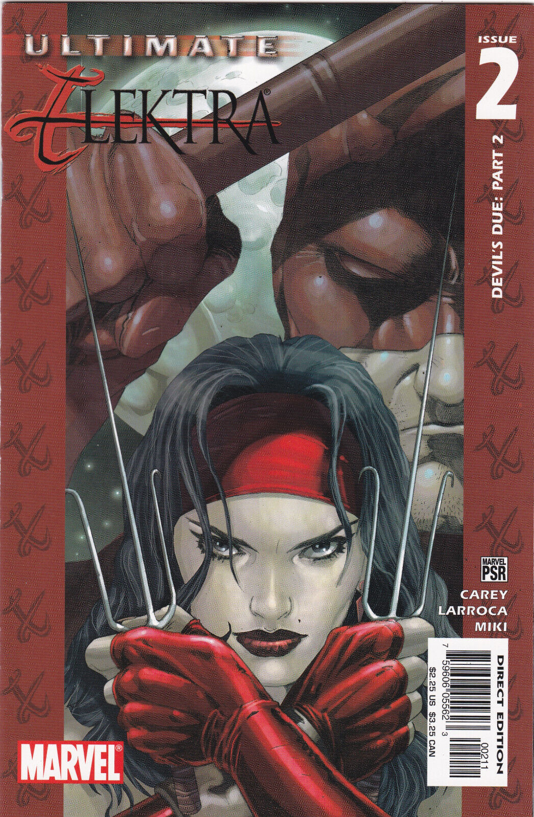 ULTIMATE ELEKTRA #2 2004 Elektra Marvel