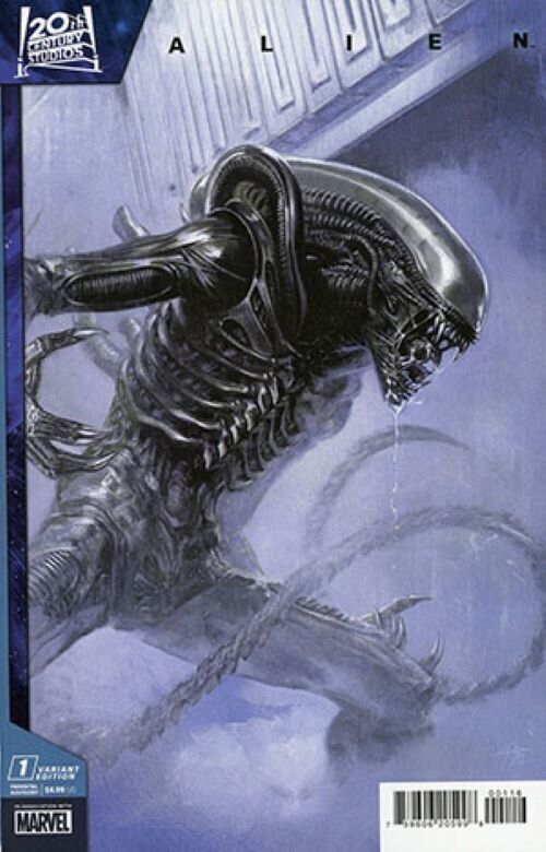 ALIEN #1 DELLOTTO 1:25 VARIANT 2023 Alien MARVEL PRH