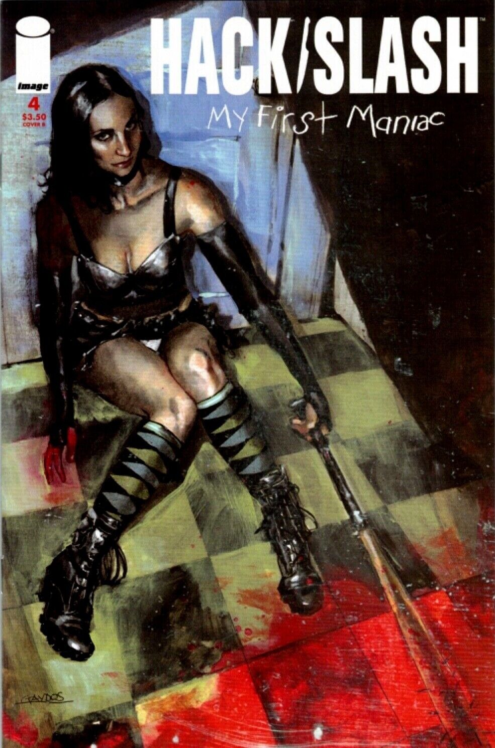 HACK SLASH MY FIRST MANIAC #4 (OF 4) CVR B (MR) 2010 Hack Slash IMAGE COMICS