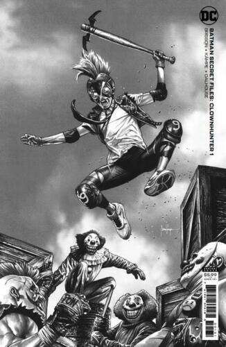 BATMAN SECRET FILES CLOWNHUNTER #1 (ONE SHOT) MICO SUAYAN 1:25 VARIANT 2021 Batman DC COMICS