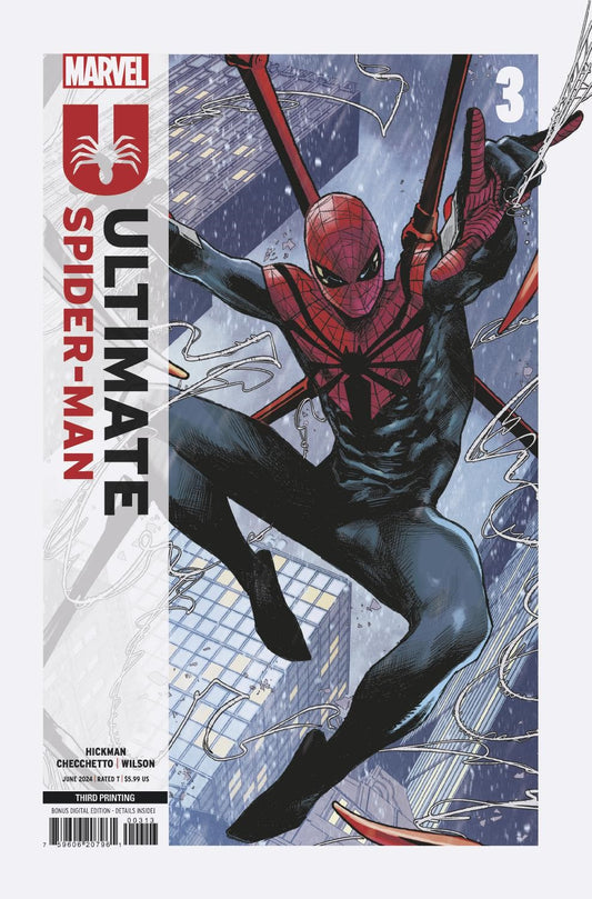 06/19/2024 ULTIMATE SPIDER-MAN #3 MARCO CHECCHETTO 3RD PRINT VARIANT