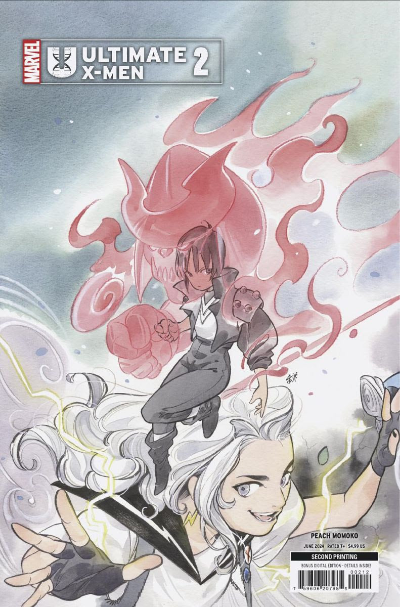 ULTIMATE X-MEN #2 PEACH MOMOKO 2ND PRINT VARIANT 2024 Ultimate X-Men MARVEL PRH
