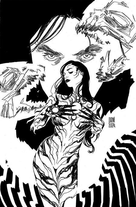 WITCHBLADE #12 (2024) 1:25 DANI VIRGIN B&W VARIANT 2025 IMAGE COMICS