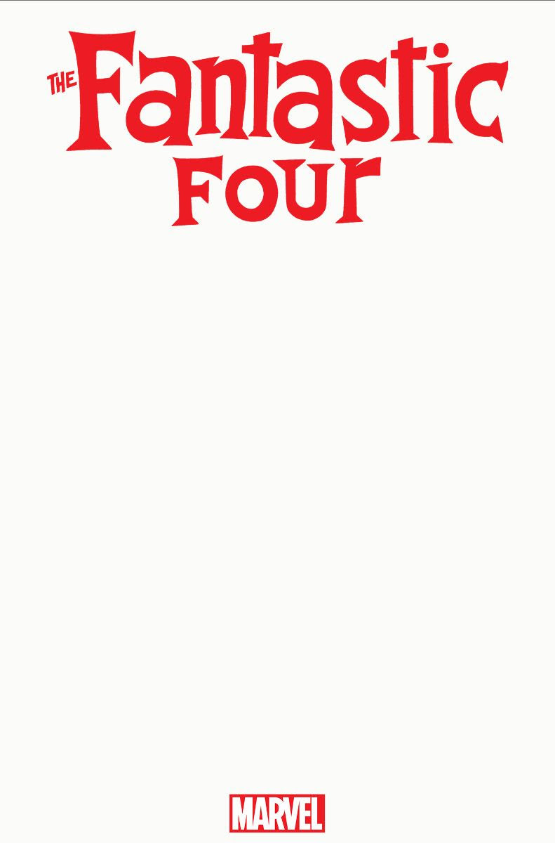 FANTASTIC FOUR #1 FACSIMILE ED BLANK VARIANT 2025 Fantastic Four MARVEL PRH