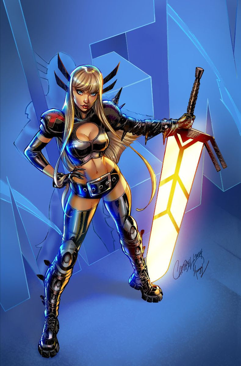 X-MEN #2 J SCOTT CAMPBELL 1:25 2ND PRINT VIRGIN VARIANT 2024 X-Men MARVEL COMICS