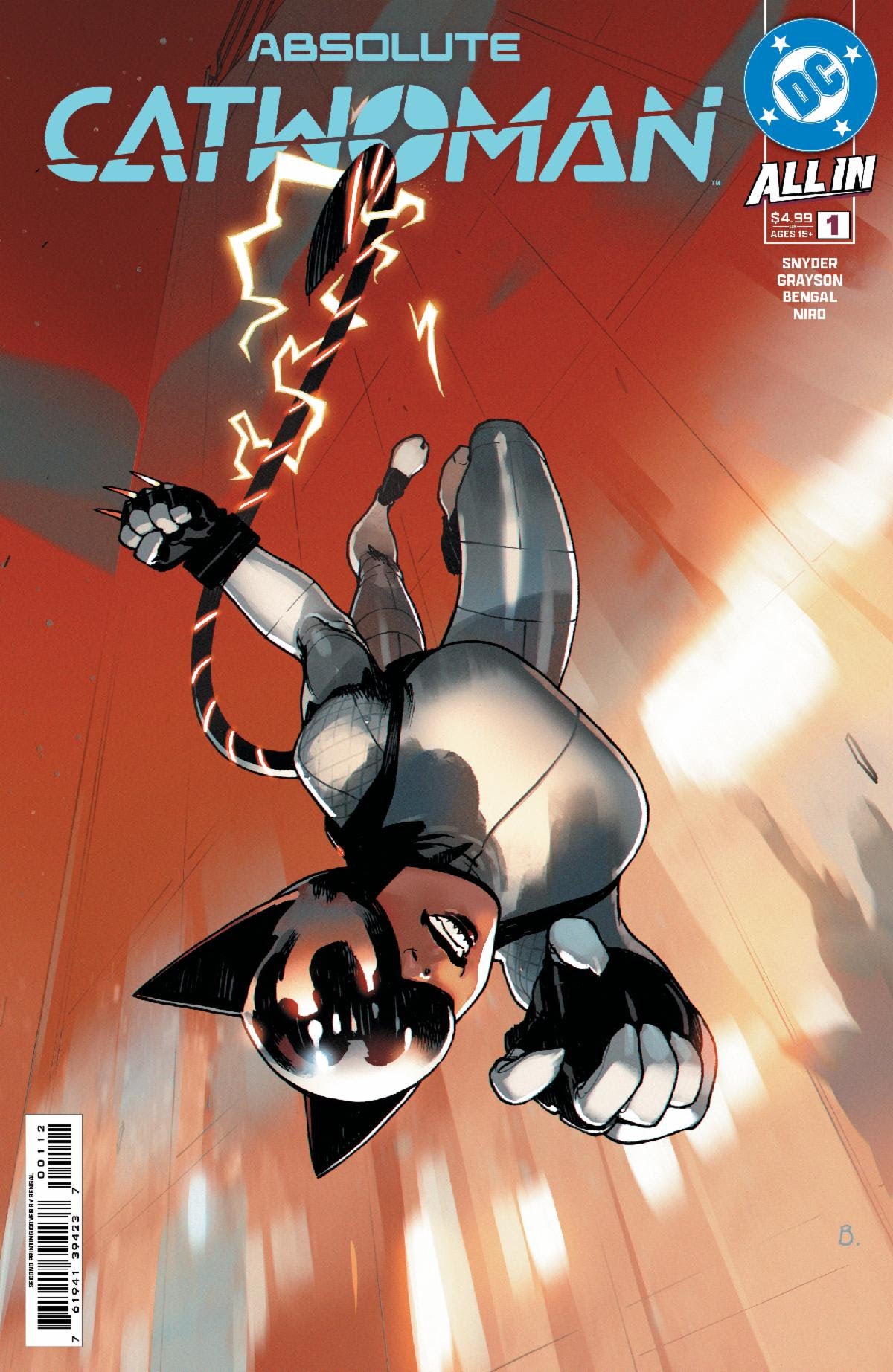 07/15/2026 ABSOLUTE CATWOMAN #1 2ND PRINT CVR A BENGAL VARIANT