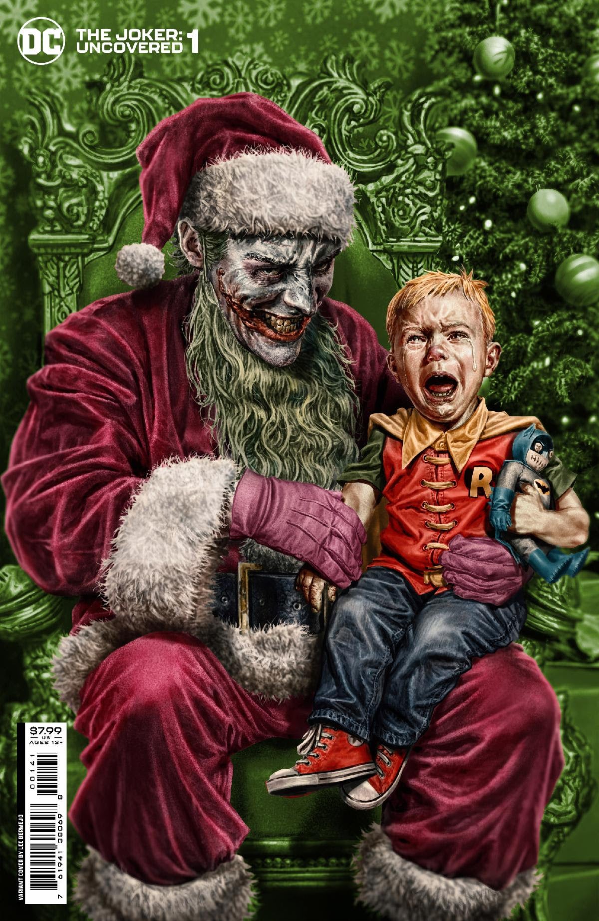 JOKER UNCOVERED #1 (ONE SHOT) CVR C LEE BERMEJO FOIL VARIANT 2023 Joker DC COMICS
