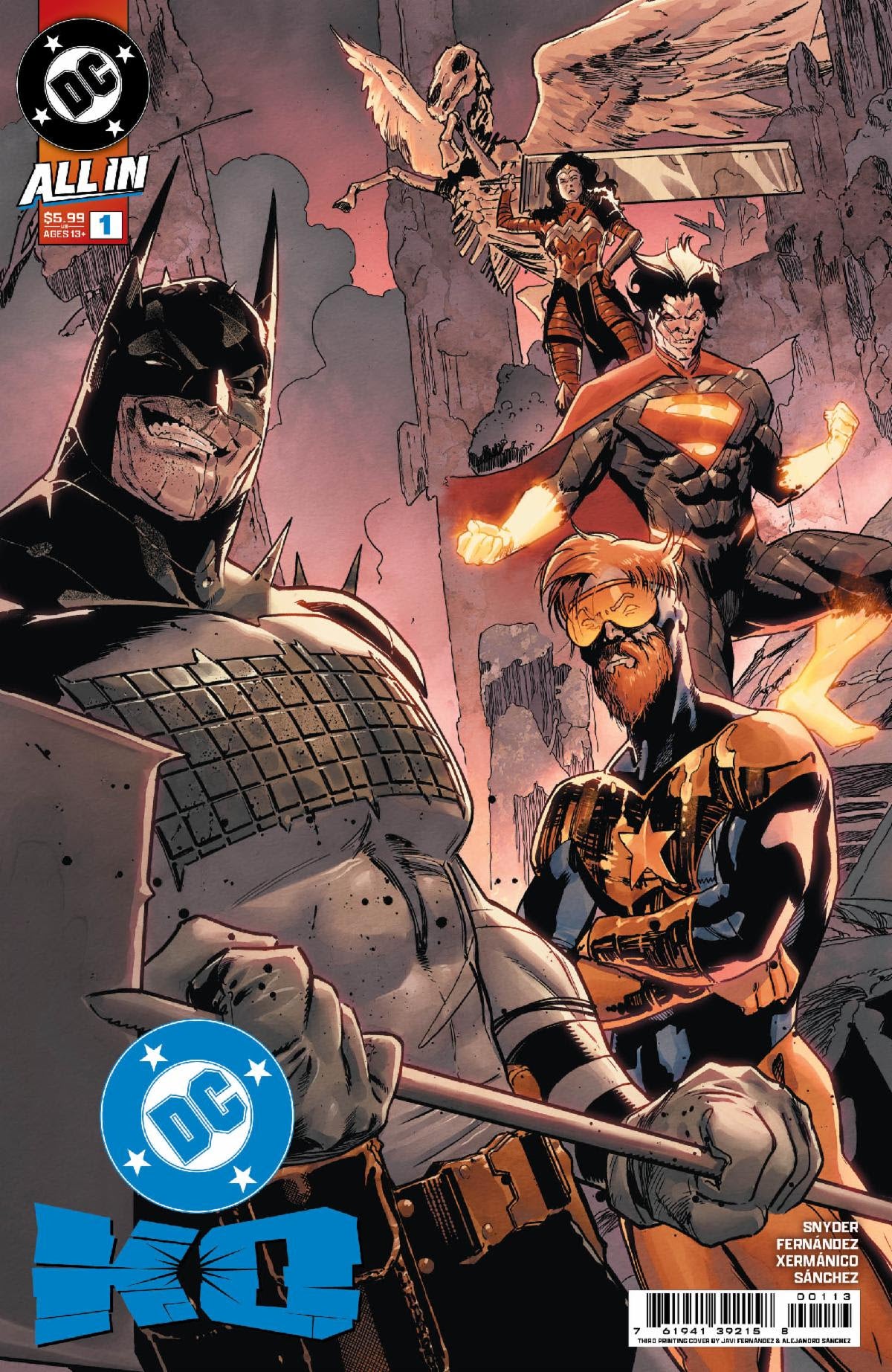 DC K.O. #1 3RD PRINT VARIANT 2026 Absolute Batman DC COMICS