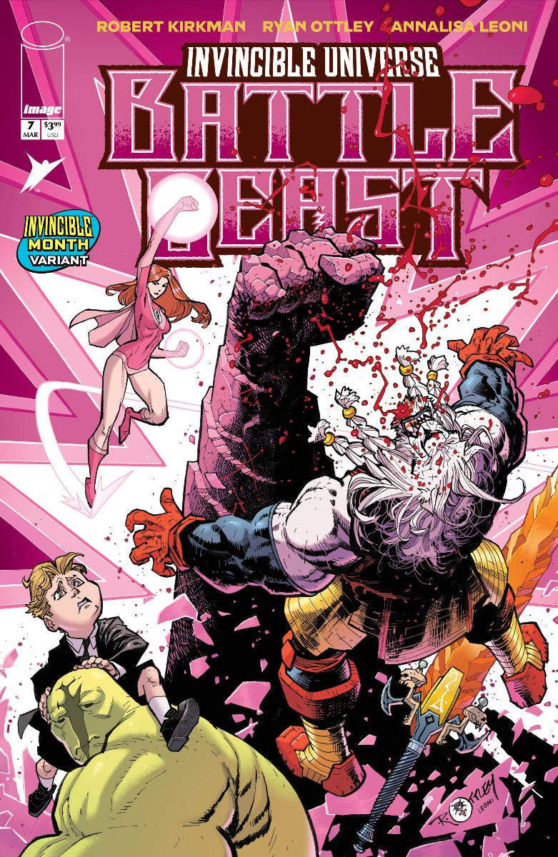 03/18/2026 INVINCIBLE UNIVERSE BATTLE BEAST #7 INVINCIBLE TEAM UP VARIANT IMAGE COMICS