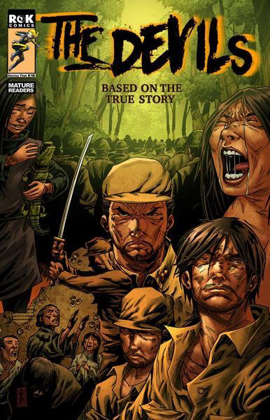 DEVILS EXCLUSIVE ALLAN REYES VARIANT 2018 Devils ANTARCTIC PRESS