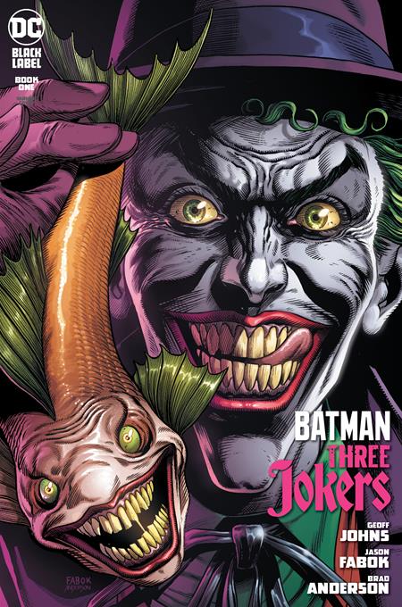 BATMAN THREE JOKERS #1 (OF 3) PREMIUM VARIANT B JOKER FISH 2020 Batman Three Jokers DC COMICS