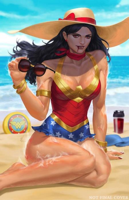 DC VS VAMPIRES ALL-OUT WAR #2 (OF 6) CVR D EJIKURE SWIMSUIT CARD STOCK VARIANT 2022 DC vs Vampires DC COMICS