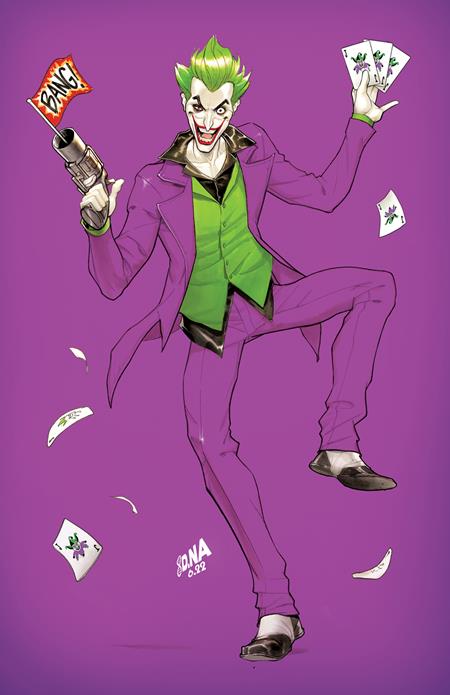 JOKER THE MAN WHO STOPPED LAUGHING #1 CVR D DAVID NAKAYAMA MADNESS FOIL VARIANT 2022 Joker DC COMICS