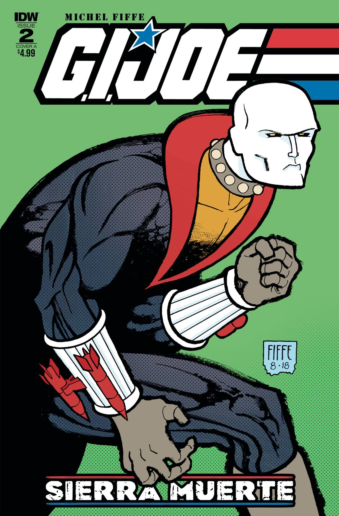 GI JOE SIERRA MUERTE #2 CVR A FIFFE 2019 GI Joe IDW PUBLISHING