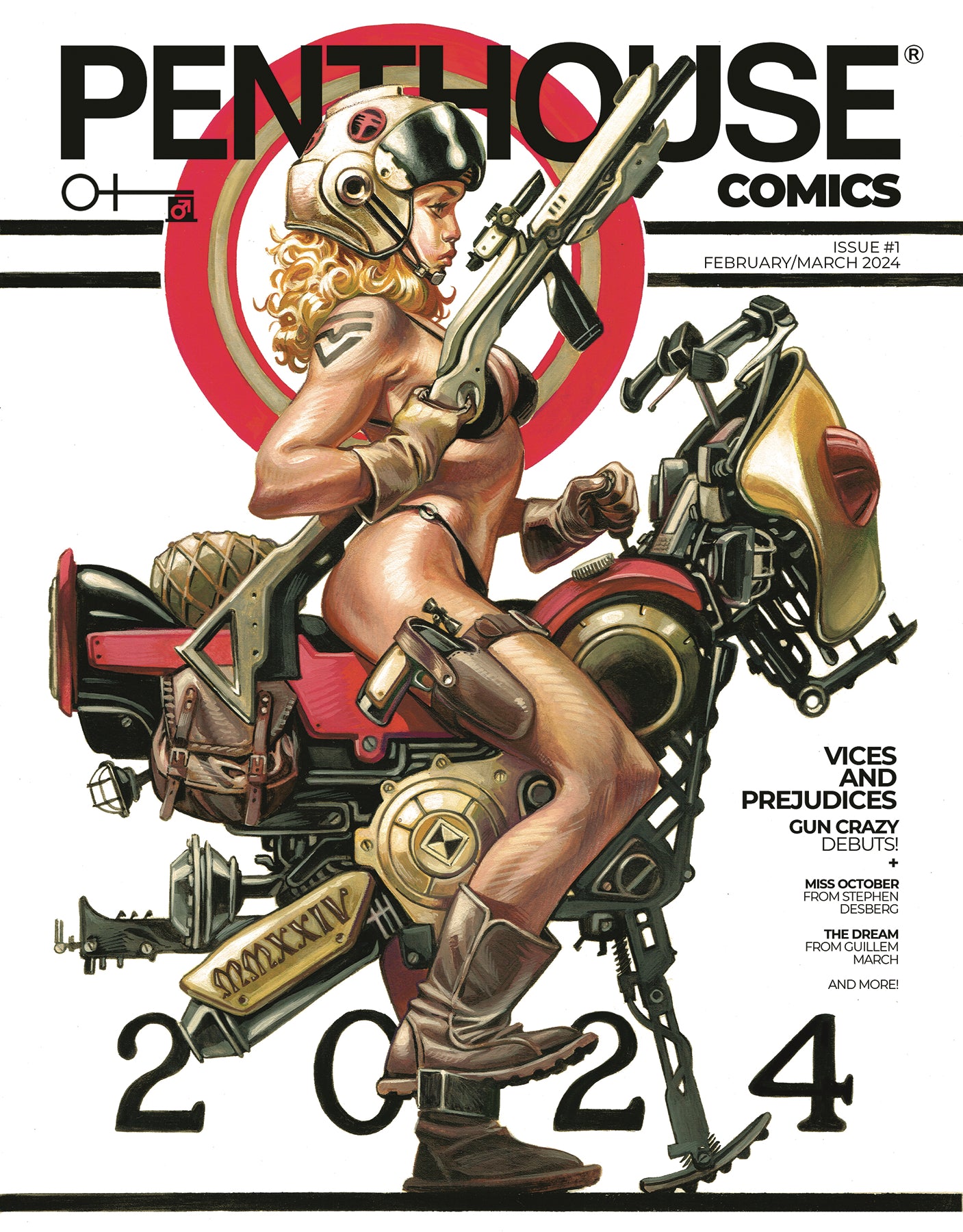 PENTHOUSE COMICS #1 CVR A SCALERA (MR) 2024 Penthouse PENTHOUSE
