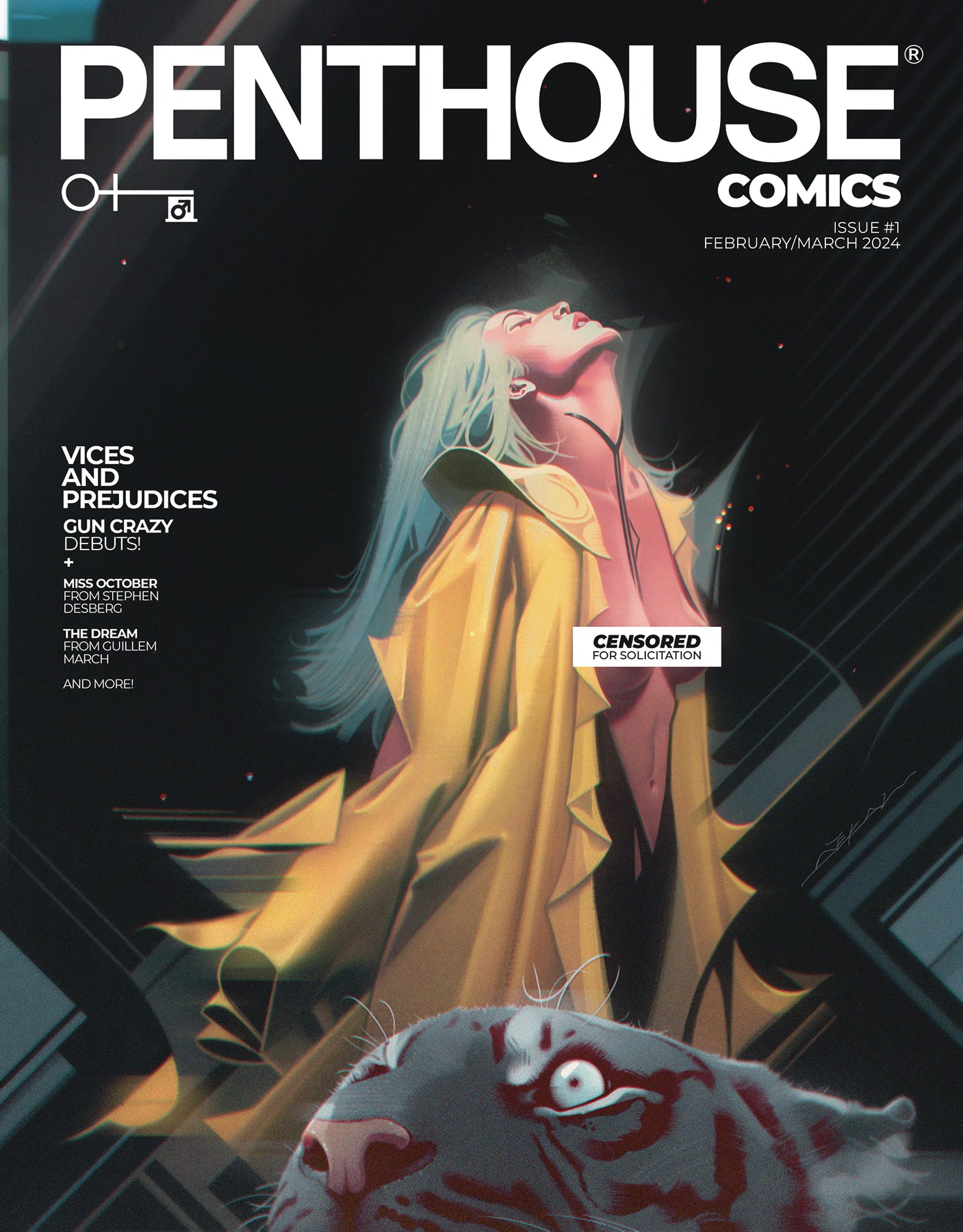 PENTHOUSE COMICS #1 CVR B POLYBAG DEKAL (MR) 2024 Penthouse PENTHOUSE
