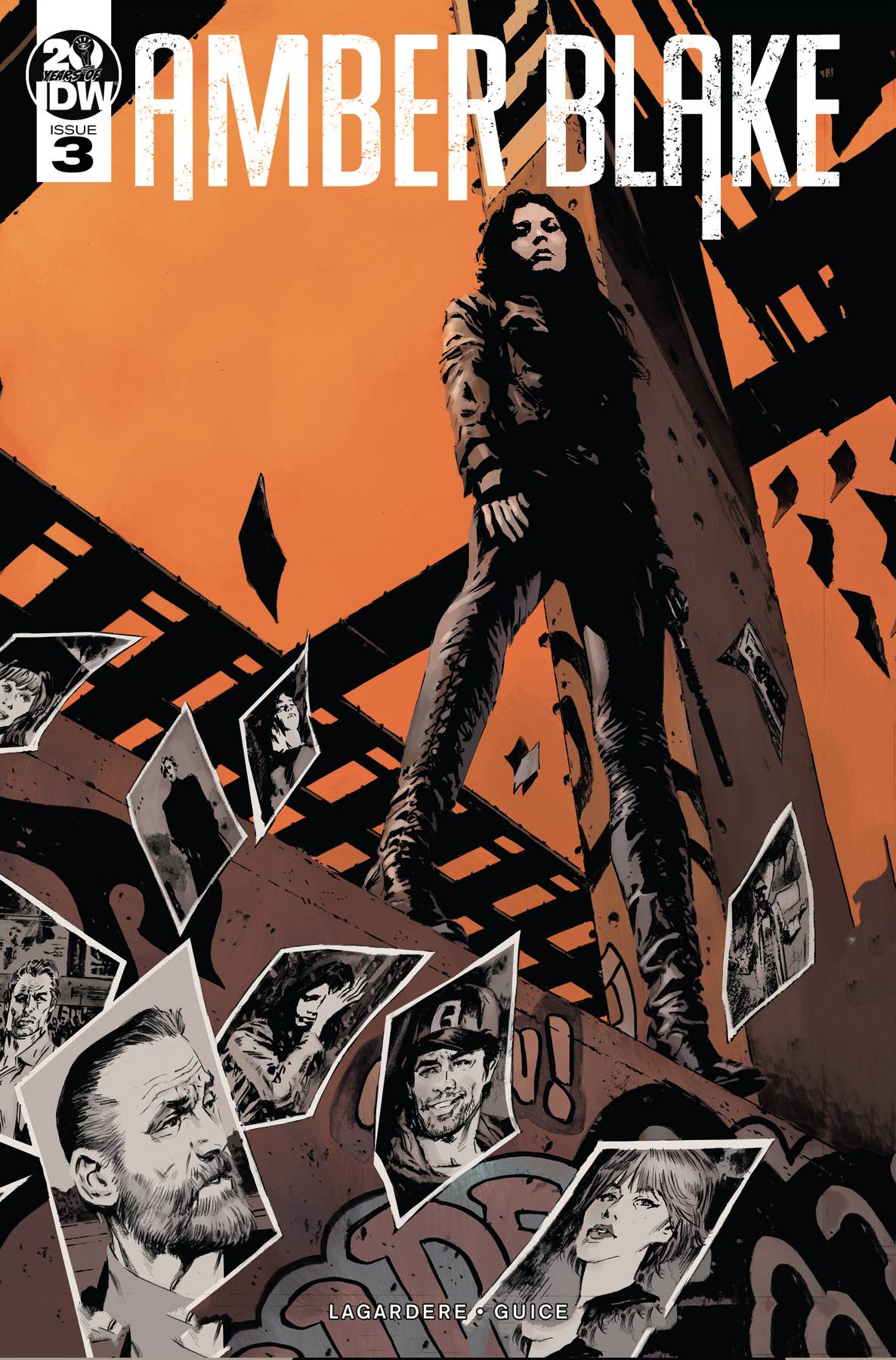 AMBER BLAKE #3 GUICE 2019 comic book IDW PUBLISHING