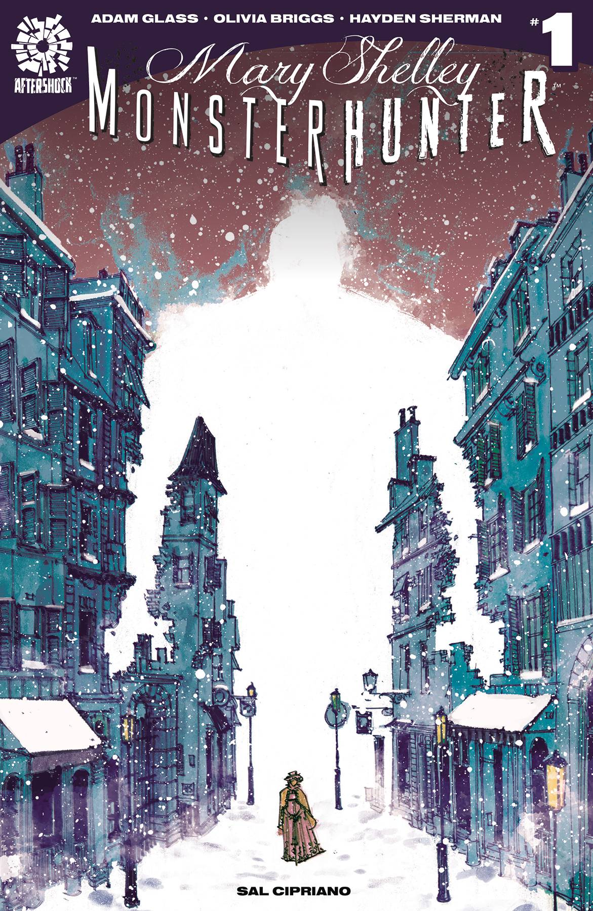 MARY SHELLEY MONSTER HUNTER #1 2019 comic book AFTERSHOCK COMICS