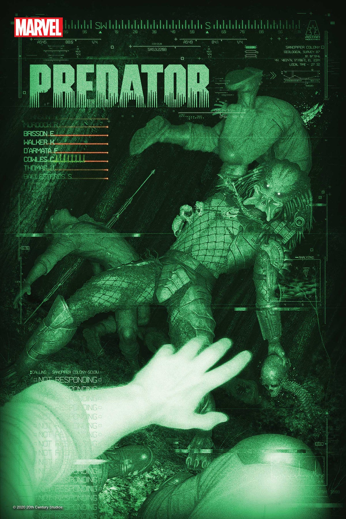 PREDATOR #1 RAHZZAH VARIANT 2022 Predator MARVEL PRH