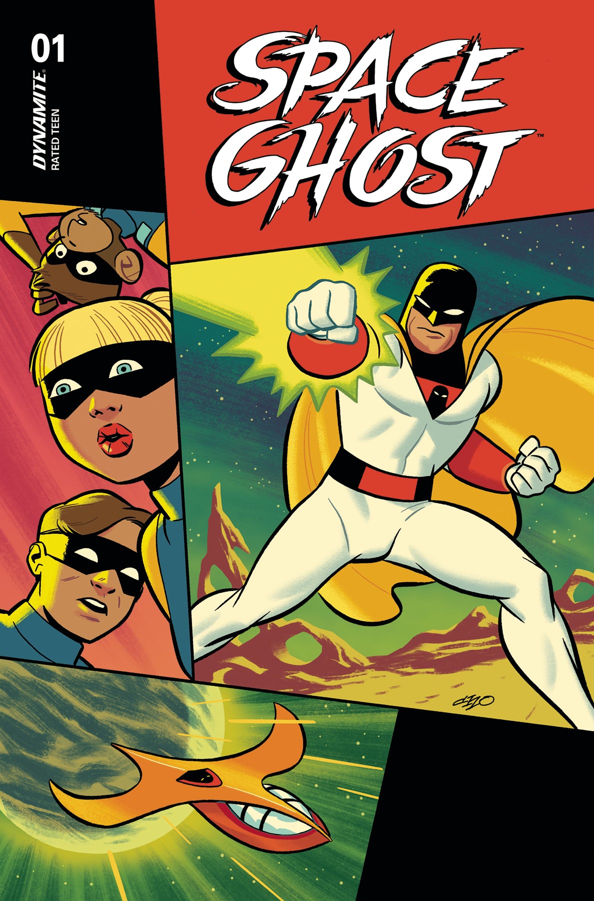 SPACE GHOST #1 CVR D FRANK CHO VARIANT 2024 Space Ghost DYNAMITE