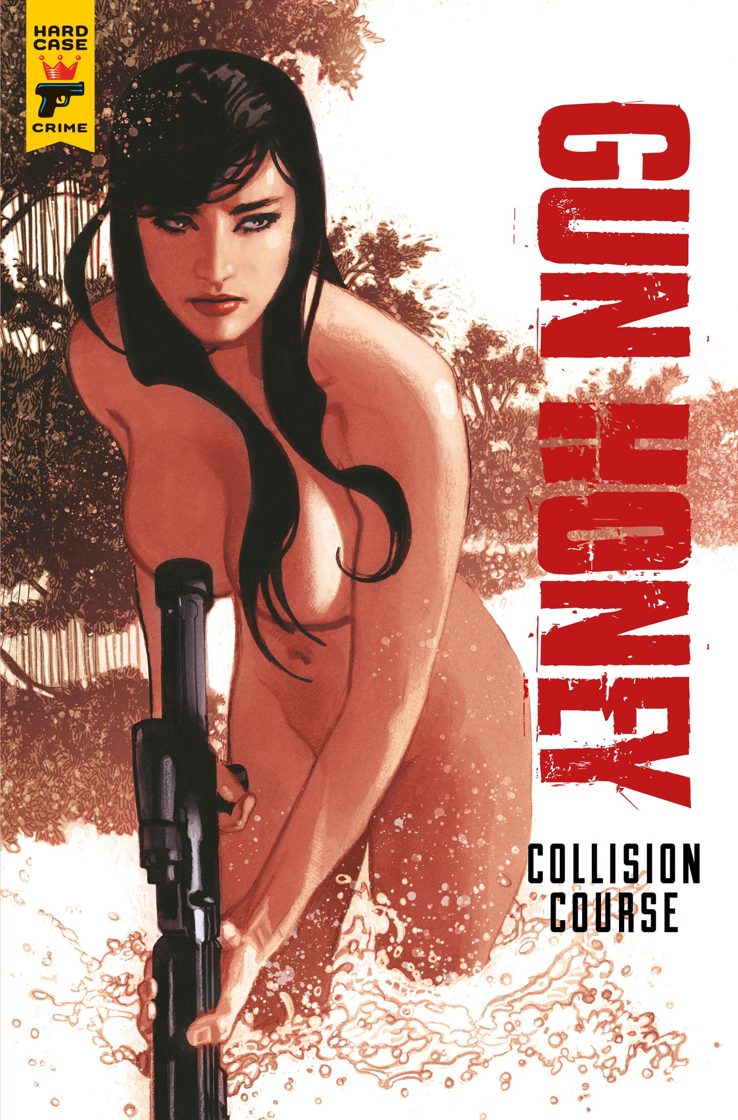 GUN HONEY COLLISION COURSE #1 CVR B HUGHES (MR) 2024 Gun Honey TITAN COMICS